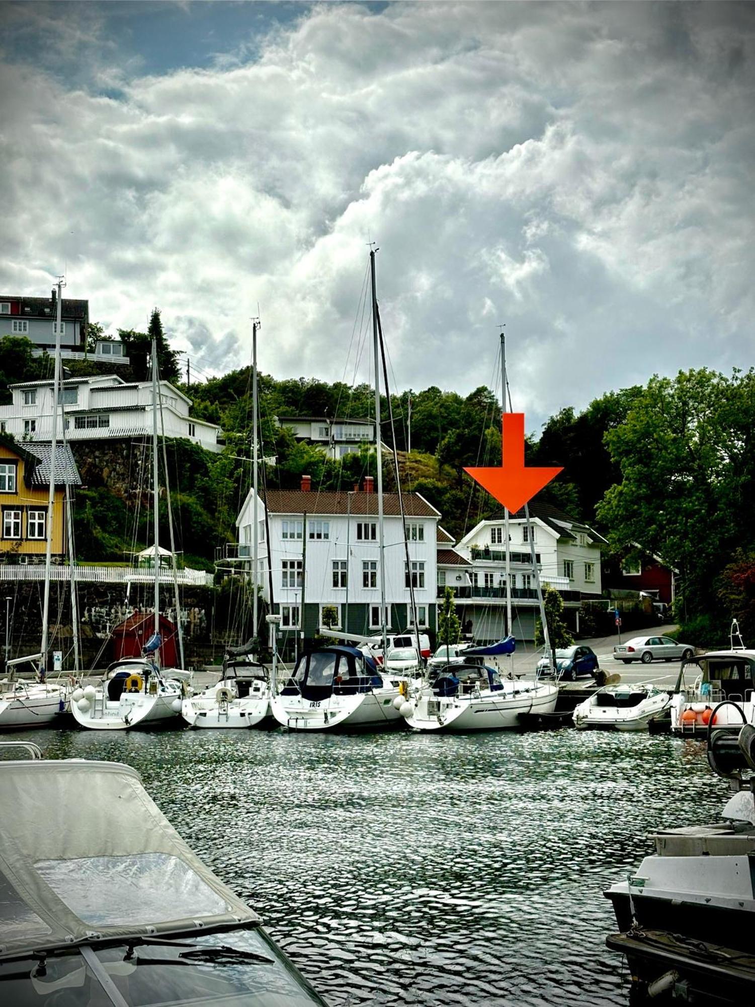 Nice Apartment Close To The Sea With Parking And Garden Arendal Exterior photo